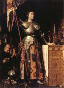 Jean-Auguste Dominique Ingres Joan of Arc at the Coronation of Charles VII in Reims oil on canvas
